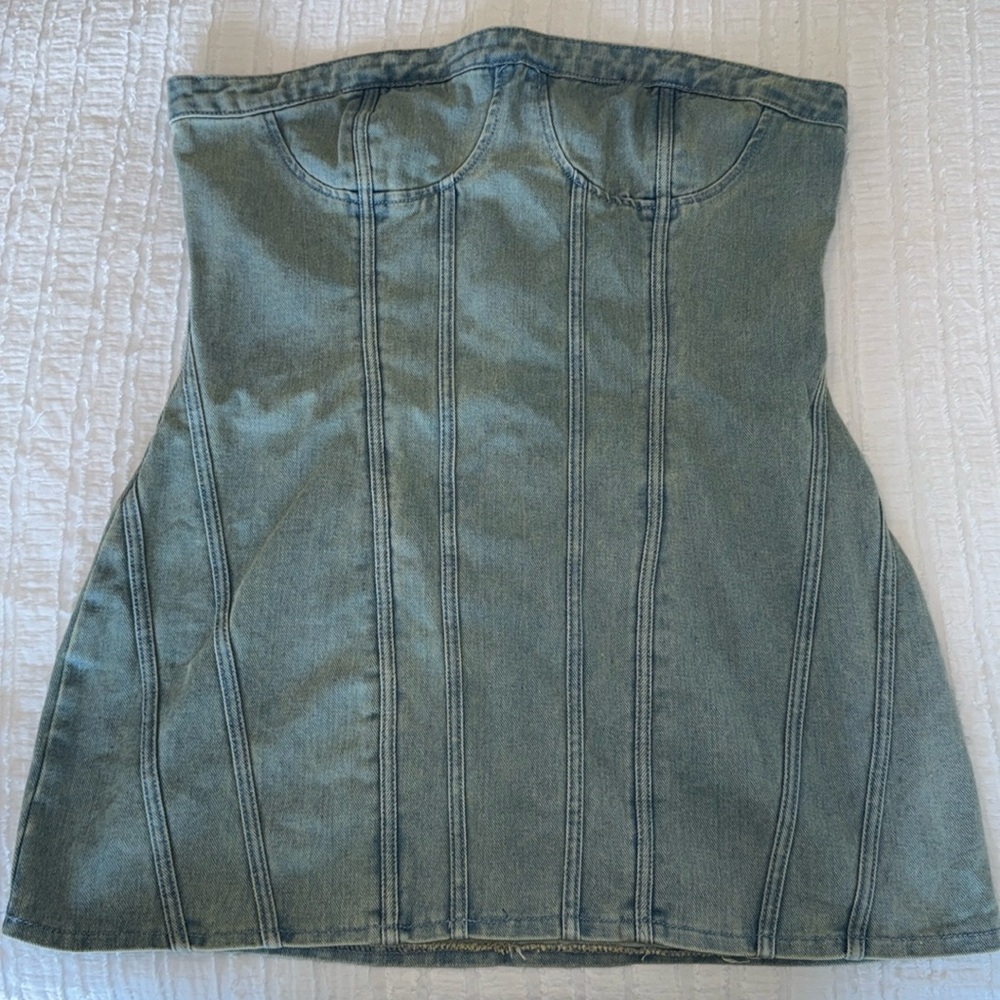 Pretty Little Thing Denim Dress